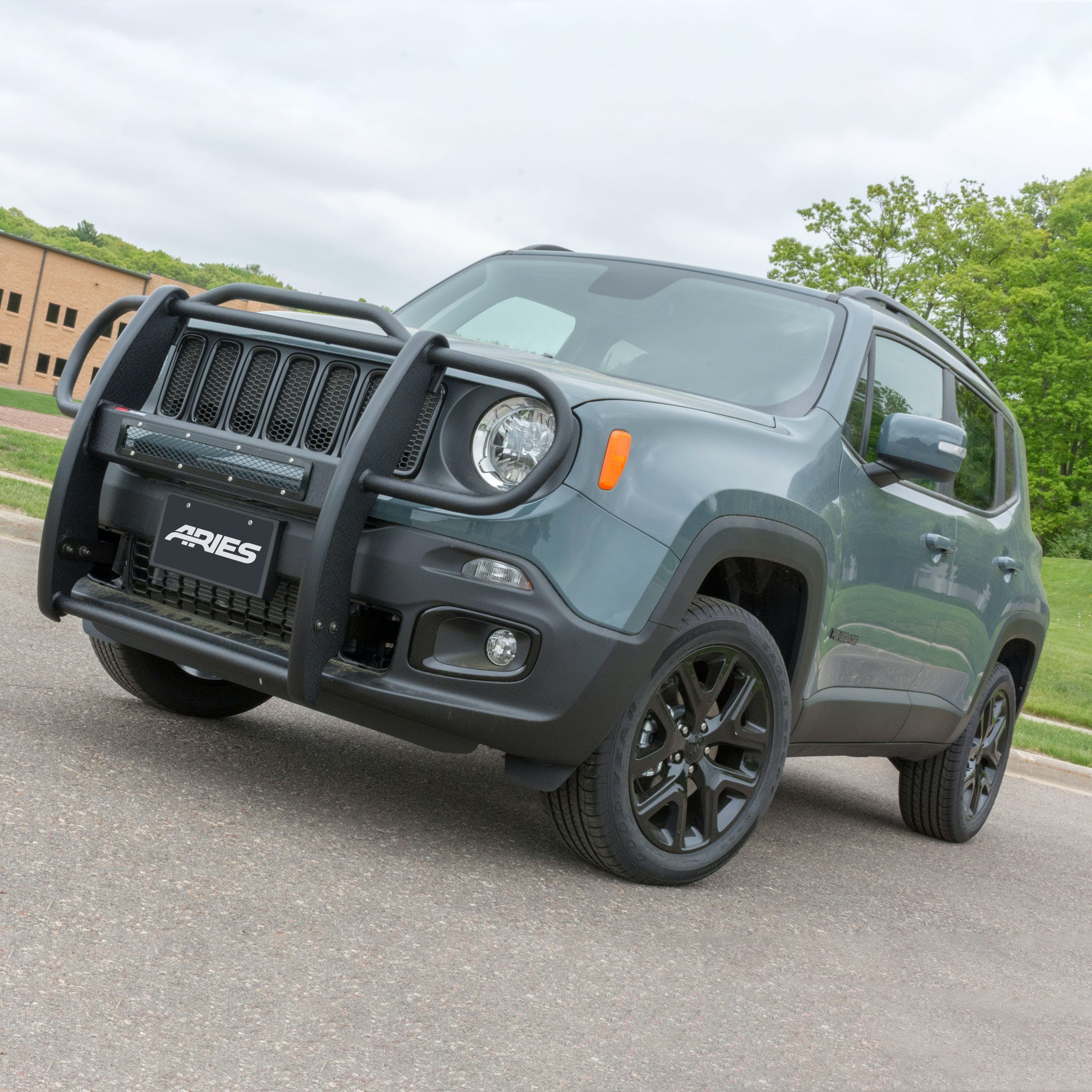 ARIES P1055 Pro Series Black Steel Grille Guard, Select Jeep Renegade