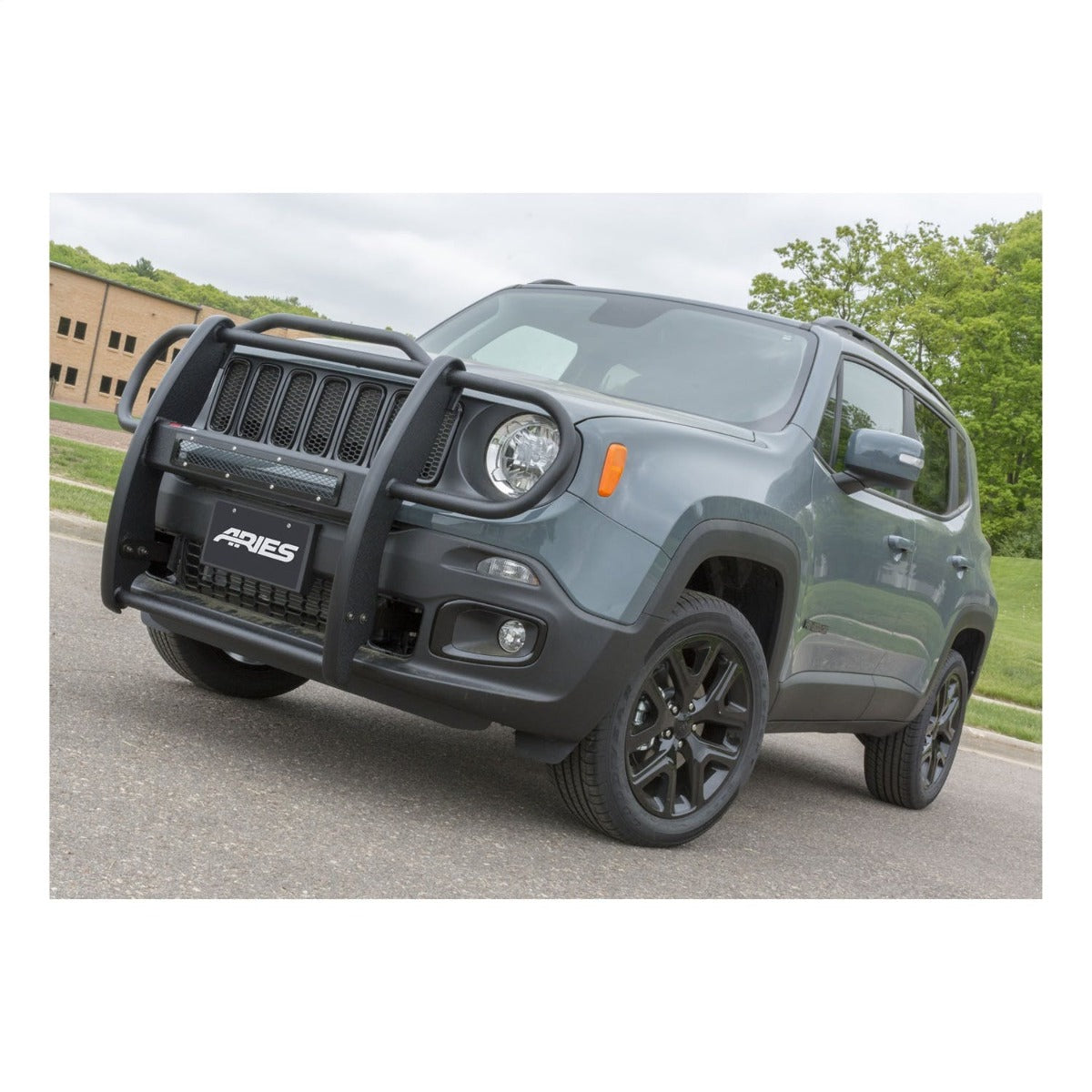 ARIES P1055 Pro Series Black Steel Grille Guard, Select Jeep Renegade