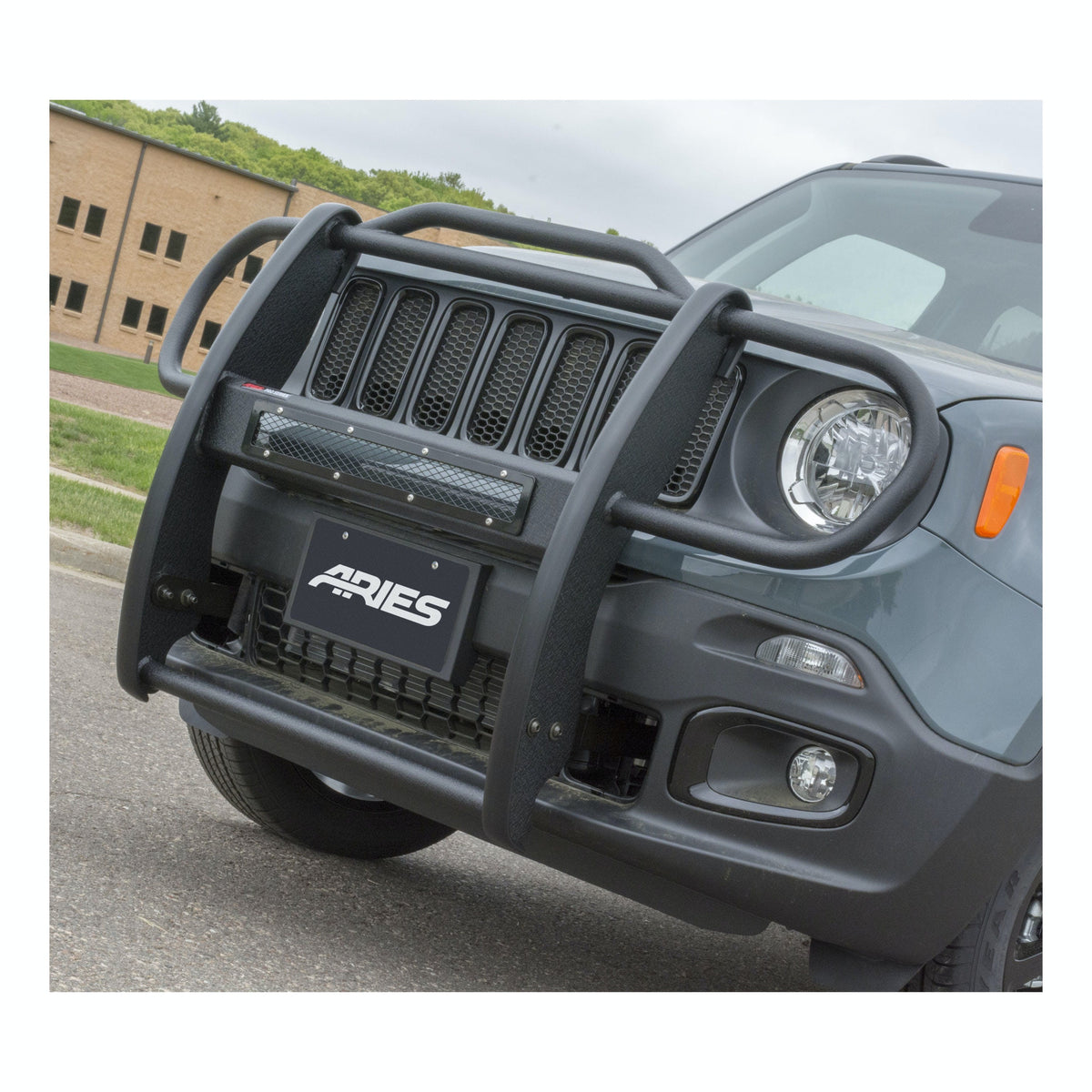ARIES P1055 Pro Series Black Steel Grille Guard, Select Jeep Renegade