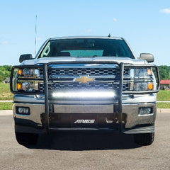 ARIES P4091 Pro Series Black Steel Grille Guard, Select Chevrolet Silverado 1500