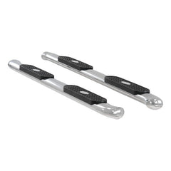 ARIES S222012-2 4" Polished Stainless Oval Side Bars, Select Toyota Tundra
