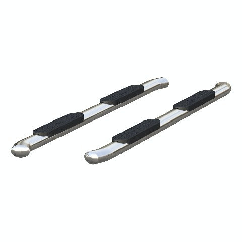 ARIES S223006-2 4" Polished Stainless Oval Side Bars, Select Ford Excursion, F-250, F-350