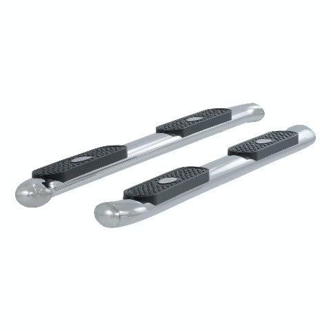 ARIES S223016-2 4" Polished Stainless Oval Side Bars, Select Ford F-150