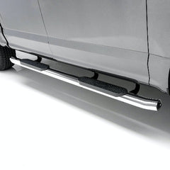ARIES S223039-2 4" Polished Stainless Oval Side Bars, Select Ford F-150