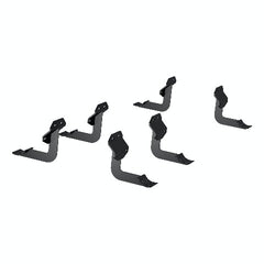 ARIES S223043 4" Black Steel Oval Side Bars, Select Ford F-150, F-250, F-350, F-450, F-550