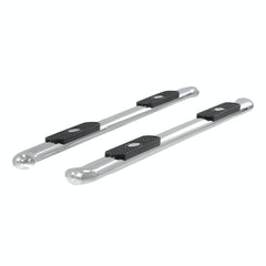 ARIES S223043-2 4" Polished Stainless Oval Side Bars, Select Ford F150, F250, F350, F450, F550