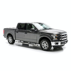 ARIES S223043-2 4" Polished Stainless Oval Side Bars, Select Ford F150, F250, F350, F450, F550