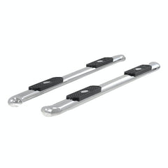 ARIES S223043-2 4" Polished Stainless Oval Side Bars, Select Ford F150, F250, F350, F450, F550