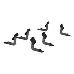 ARIES S223043 4" Black Steel Oval Side Bars, Select Ford F-150, F-250, F-350, F-450, F-550