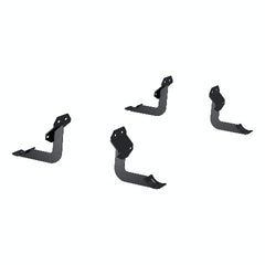 ARIES S223044 4" Black Steel Oval Side Bars, Select Ford F-150, F-250, F-350, F-450, F-550