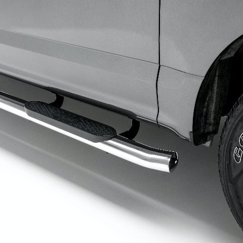 ARIES S223046-2 4" Polished Stainless Oval Side Bars, Select Ford Ranger SuperCrew