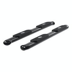 ARIES S224009 4" Black Steel Oval Side Bars, Select Silverado, Sierra 1500, 2500, 3500