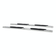 ARIES S224009-2 4" Polished Stainless Oval Side Bars, Select Silverado, Sierra 1500, 2500, 3500