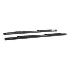 ARIES S224009 4" Black Steel Oval Side Bars, Select Silverado, Sierra 1500, 2500, 3500