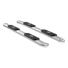 ARIES S224013-2 4" Polished Stainless Oval Side Bars, Select Silverado, Sierra 1500, 2500, 3500