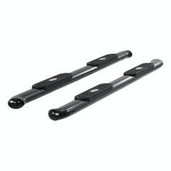 ARIES S224013 4" Black Steel Oval Side Bars, Select Silverado, Sierra 1500, 2500, 3500