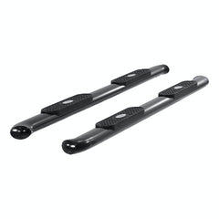 ARIES S224013 4" Black Steel Oval Side Bars, Select Silverado, Sierra 1500, 2500, 3500