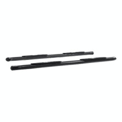 ARIES S224045 4" Black Steel Oval Side Bars, Select Silverado, Sierra 1500, 2500, 3500 HD