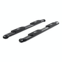 ARIES S224045 4" Black Steel Oval Side Bars, Select Silverado, Sierra 1500, 2500, 3500 HD