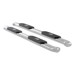 ARIES S224045-2 4" Polished Stainless Oval Side Bars, Select Silverado, Sierra 1500, 2500, 3500