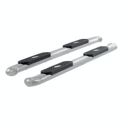 ARIES S224045-2 4" Polished Stainless Oval Side Bars, Select Silverado, Sierra 1500, 2500, 3500