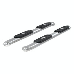 ARIES S224046-2 4" Polished Stainless Oval Side Bars, Select Silverado, Sierra 1500, 2500, 3500