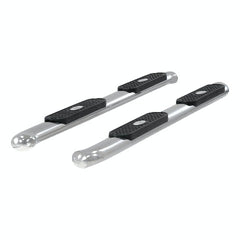 ARIES S224046-2 4" Polished Stainless Oval Side Bars, Select Silverado, Sierra 1500, 2500, 3500
