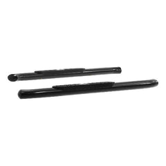 ARIES S224048 4" Black Steel Oval Side Bars, Select Silverado, Sierra 1500, 2500, 3500