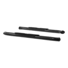 ARIES S224048 4" Black Steel Oval Side Bars, Select Silverado, Sierra 1500, 2500, 3500