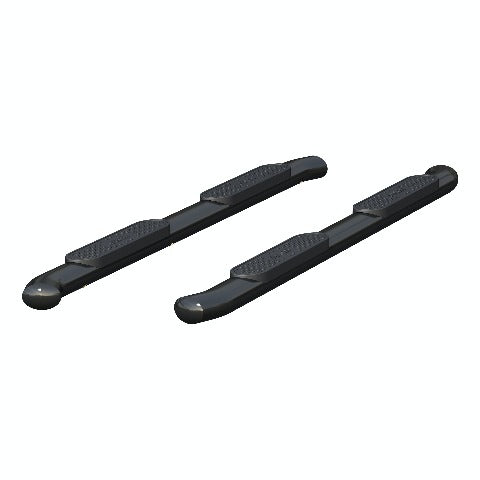 ARIES S224051 4" Black Steel Oval Side Bars, Select Chevrolet Colorado, GMC Canyon Crew Cab