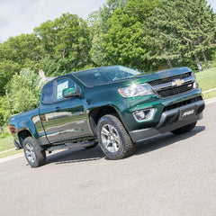 ARIES S224052 4" Black Steel Oval Side Bars, Select Chevrolet Colorado, GMC Canyon Extended