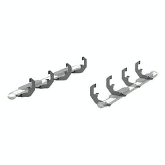 ARIES S224053-2 4" Polished Stainless Oval Side Bars, Select Silverado, Sierra 1500, 2500, 3500