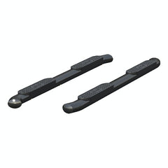 ARIES S224054 4" Black Steel Oval Side Bars, Select Silverado, Sierra 1500 Extended Cab