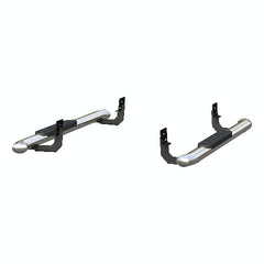 ARIES S225039-2 4" Polished Stainless Oval Side Bars, Select Dodge, Ram 1500, 2500, 3500