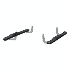 ARIES S225039 4" Black Steel Oval Side Bars, Select Dodge, Ram 1500, 2500, 3500