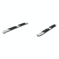 ARIES S225040-2 4" Polished Stainless Oval Side Bars, Select Dodge, Ram 1500