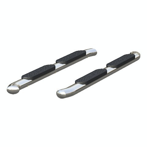 ARIES S225040-2 4" Polished Stainless Oval Side Bars, Select Dodge, Ram 1500