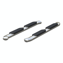 ARIES S225040-2 4" Polished Stainless Oval Side Bars, Select Dodge, Ram 1500