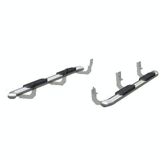 ARIES S225041-2 4" Polished Stainless Oval Side Bars, Select Dodge, Ram 1500, 2500, 3500