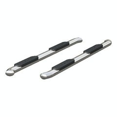 ARIES S229042-2 4" Polished Stainless Oval Side Bars, Select Nissan Titan, XD