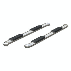 ARIES S229042-2 4" Polished Stainless Oval Side Bars, Select Nissan Titan, XD