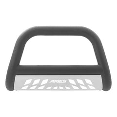 ARIES TB45-4013 Bull Bar with Skid, 4in Black Texture