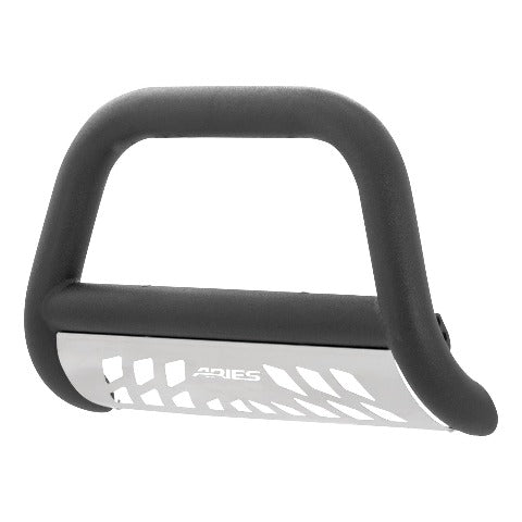 ARIES TB45-4013 Bull Bar with Skid, 4in Black Texture