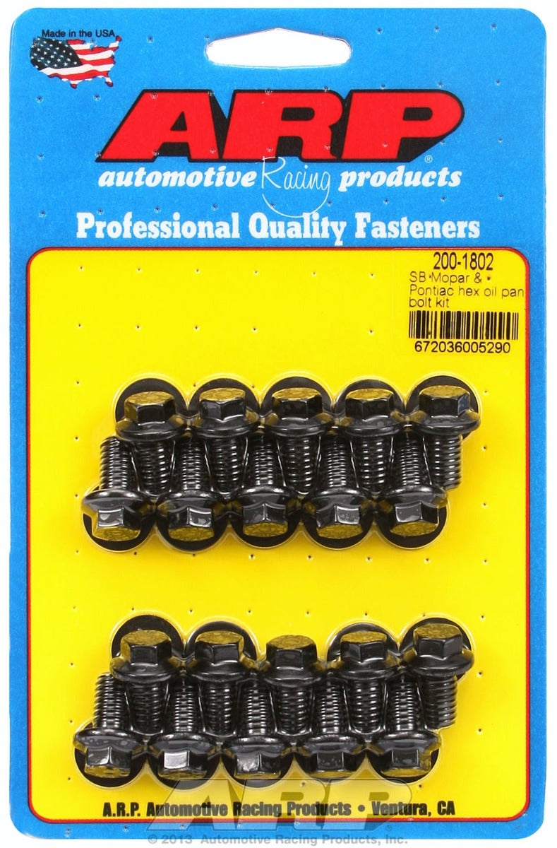 ARP 200-1802 Oil Pan Bolt Kit