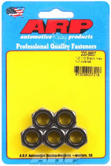 ARP 200-8657 1/2-13 Black Coarse Hex Nut Kit