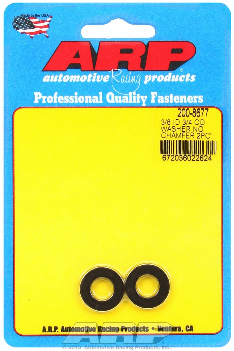 ARP 200-8677 3/8ID 3/4OD Black Washer Kit