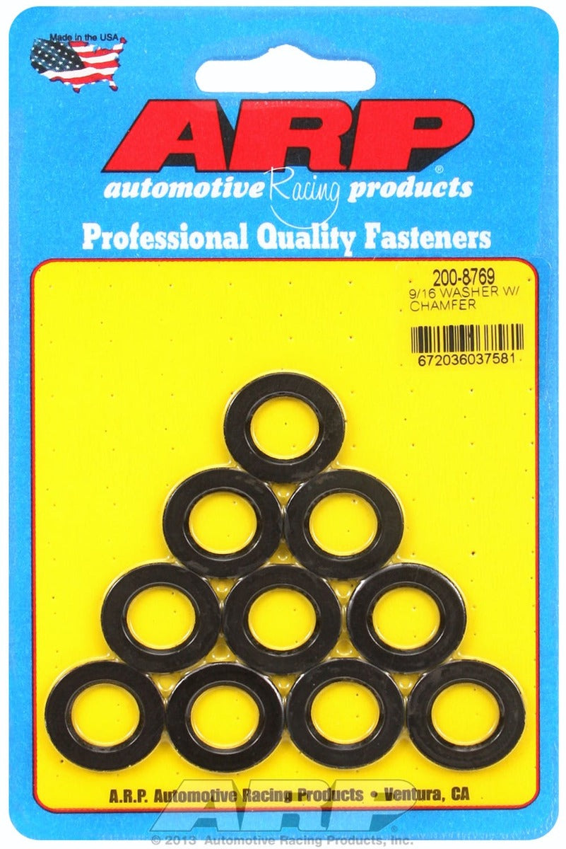 ARP 200-8769 9/16 ID 1.00 OD Chamfer Washer Kit