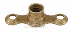 ARP 200-9106 10-32 Plate Nut 2-Lug Fixed with Center Sunk Rivet Hole