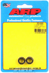 ARP 300-8385 7/16-20  low head  .600 Flange OD 12pt Nut Kit