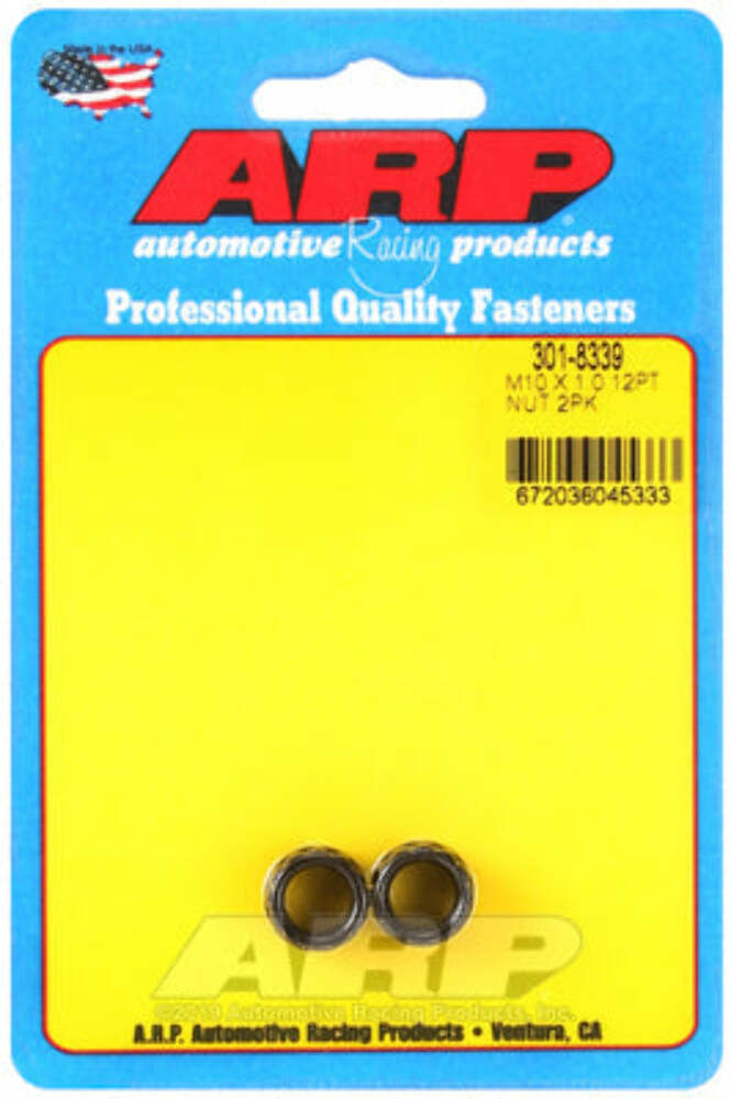 ARP 301-8339 M10 X 1.00 12pt Nut Kit